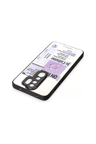 Newface Xiaomi Redmi Note 8 Pro Kılıf Mirror Desenli Kapak - Mirror - 4 Gümüş