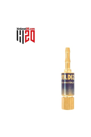 Yıldız Alev Emniyet Valfi Hamlaç Arkası Için Oksijen - 1128 (2601