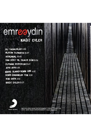Emre Aydın - Kağıt Evler (CD)
