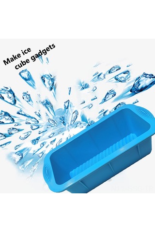 Springsun Yaz Partileri İçin Büyük Kapasiteli 3.5l Silikon Buz Kalıbı - Kolay Çıkarma Özelliği, Modern Tasarım, Ev Ve Ticari Kullanım Kuzey Avrupa Yeşili Diğer