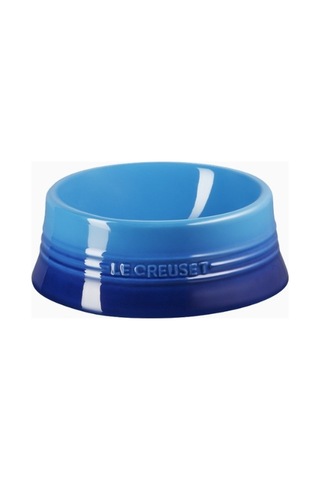 Le Creuset Seramik Lüks Tasarım Evcil Hayvan Mama Kabı 18 Cm Seramik Mama & Su Kapları Mavi 3
