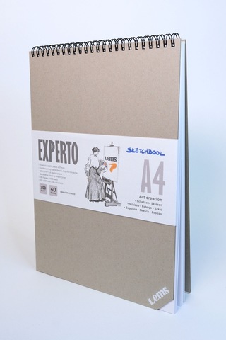 Lems Experto A4 200 G/m² 80 Sy Sert Kapak Eskiz Defteri