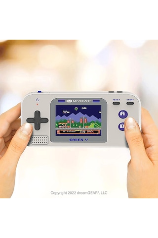 Myarcade Gamer V Retro Konsol 220 Oyun Gri Mor