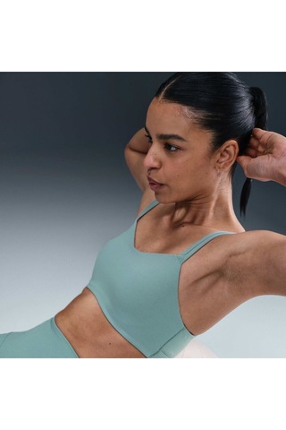 Zenvy Strappy Women's Light-support Padded Sports Bra Sprınt Sport Yeşil