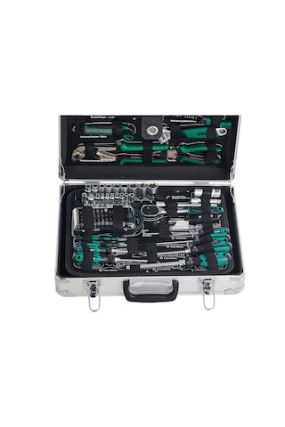 Mannesmann 124 Parça Alüminyum Takım Çantalı Alet Seti