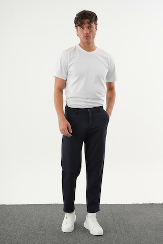 Redline Arden Kışlık Kalın Slim Fit Kemerli Erkek Pantolon Lacivert