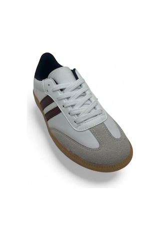 Kız Çocuk Sneaker Ayakakbı C-pembe Beyaz-bordo