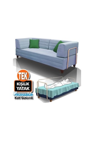 Seray Kılıflı Yataklı Serbora Kanepe