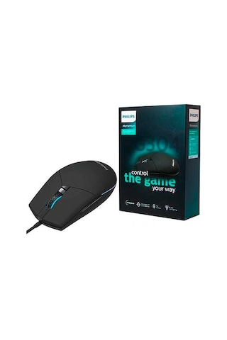 Philips G304 SPK9304 Işıklı Optik Oyuncu Mouse