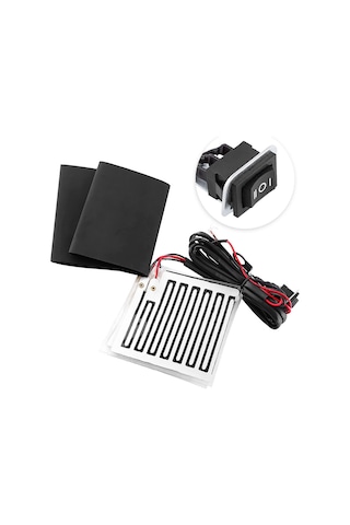 Yunboo 12v Motosiklet Isıtmalı El Kolu Kılıfı - Üç Seviye Sıcaklık Kontrolü - Hızlı Isınma - Evrensel Uyum