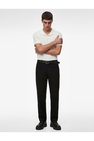 Koton Kısa Kollu Pamuklu Slim Fit Polo Yaka Tişört Ekru 6sam10291mk