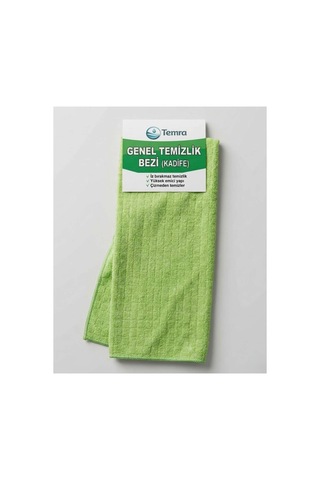 Bırakmayan Kadife Temizlik Bezi 40x40 - 941840777 Diğer