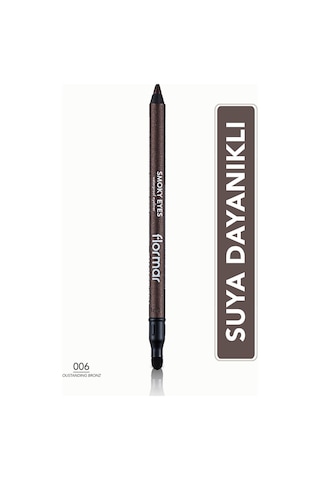Flormar Smoky Eyes Gölgelendirme Başlıklı Kajal Göz Kalemi 006 Oustanding Bronz
