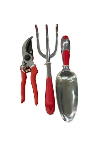 Maxgarden Max820298 Budama Makası, Çapa Ve Kürek Seti 4 Parça