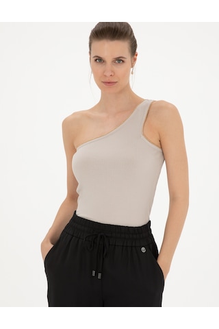 Pierre Cardin Kadın Kum Tişört 50284718-vr085 Kum