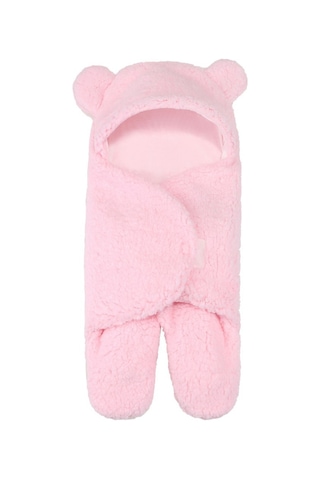 Tenfowee 3-6 Ay Bebekler İçin Kışlık Yünlü Ayağı Ayrılmış Uyku Çantası - Pembe Büyük Boy, Toksiksiz Ve Dayanıklı, K四季通用防踢被 Diğer
