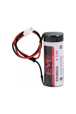 EVE 3.6V ER18505 Lithium Pil - Soketli EVE 3.6V ER18505 Lithium Pil - Soketli
