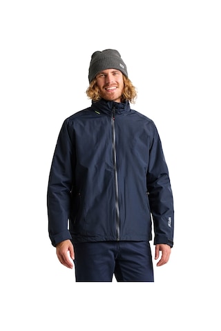 Slam Slam Crew Warm Hooded Erkek Mavi Ceket W13 Lacivert