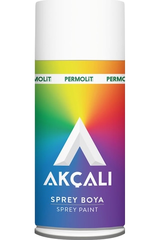 Akçalı 601-tampon Beyaz Sprey Boya 400 ML