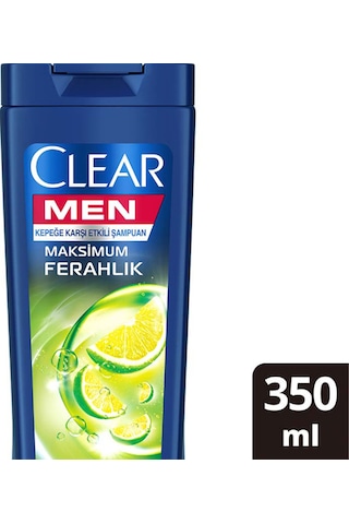 Men Maksimum Ferahlık Yağlı Saç Derisi İçin Kepeğe Karşı Etkili Şampuan 350 Ml