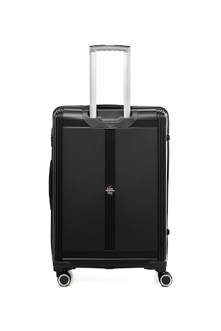 Unisex Jmy8101.10 John May Pp Silikon Valiz Büyük Boy 78 X48x32cm Siyah Siyah