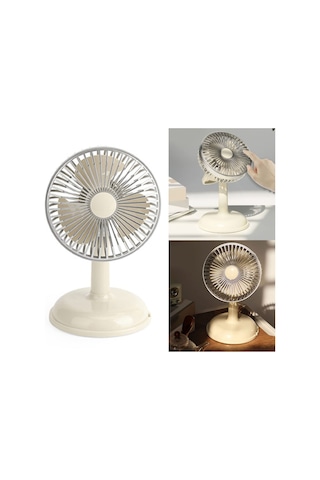 Jialan Küçük Elektrikli Fan, Salınımlı Masa Üstü Fan, Basit