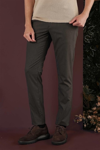 Efor P 1136 Slim Fit Kahve Klasik Pantolon Kahverengi