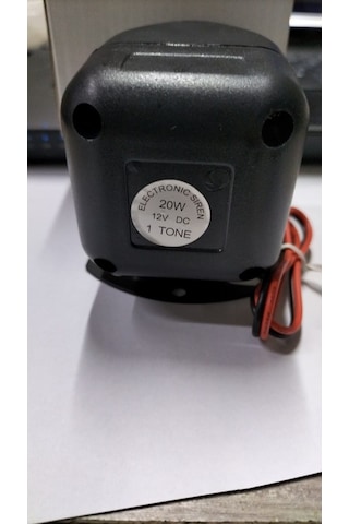 12V 20W 1 Tone Siren 554811299
