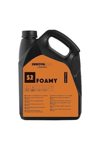 Innovacar S2 Foamy Enzimli Ph Nötr Köpüklü Araç Yıkama Şampuanı K
