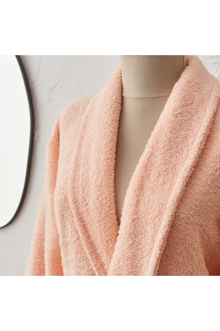 Karaca Home Judi %100 Pamuk Bornoz L/XL Blush Pudra
