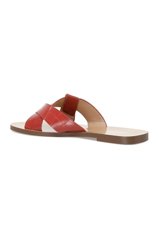 Nine West Capra 2Fx Kadın Düz Terlik-Kırmızı