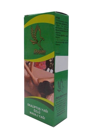 Okaliptuslu Masaj Ve Bakım Yağı Cam Şişe 100 Ml