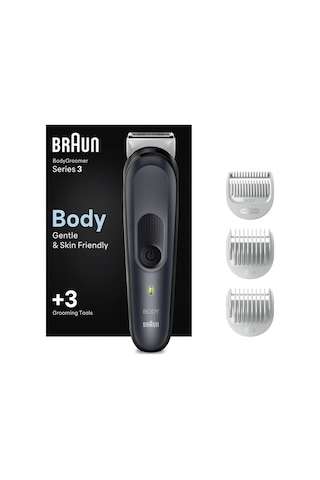 Braun Bodygroomer 3 BG 3350 Vücut Bakım Seti (Teşhir & Outlet)