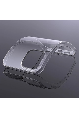 Hepsi Hoco Light Series Tpu Apple Uyumlu iPhone 15 Pro Max Şeffaf Kılıf- 5775 Najmaddin Siyah