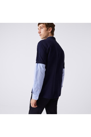 Lacoste Polo Yaka Erkek T-shirt L1212-00-166 Siyah