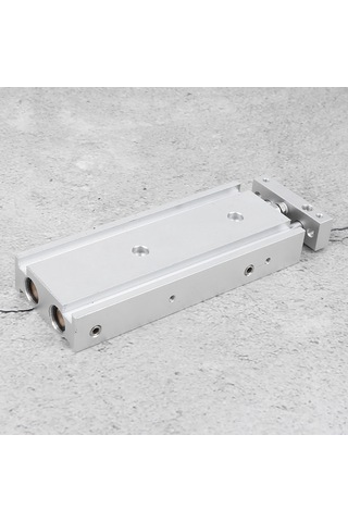 Yaozixa Çift Çubuklu Hava Silindiri, Çift Yönlü, 10mm Çap, 30-800mm/s Hız, 0.1-1.0mpa Basınç, Her İki Uçta Kauçuk Tampon Cxsm1050