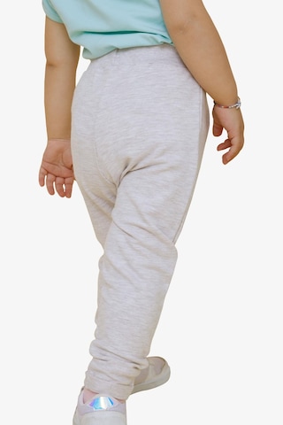 Breeze Kız Bebek Tayt Pantolon Tavşan Nakışlı 9 Ay-3 Yaş, Bej Melanj Bej Melanj