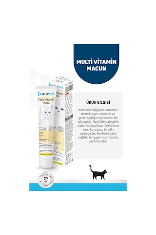 Onevet Multi Vitamin Paste Kedi Maltı 100 Gr