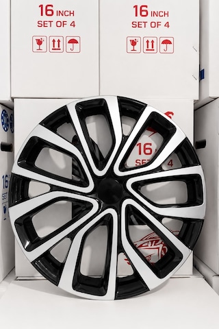 Renault Clio Duster Express Master Trafic 16 İnç Uyumlu Jant Kapağı 4 Adet Logo Hediyeli