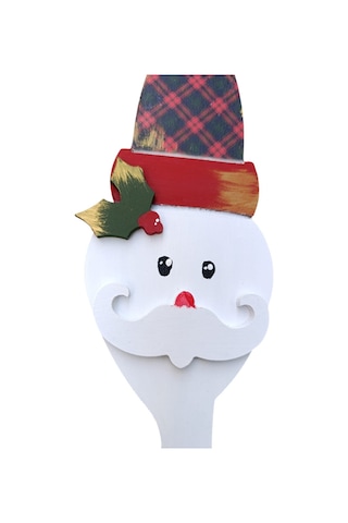 Yılbaşı - Noel Tombul Noel Baba Dekor, Duvar Dekoru , Noel Süsü