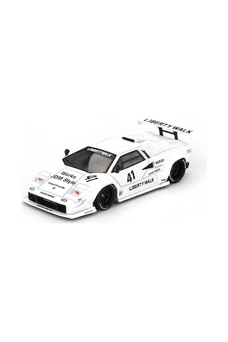 Mini Gt 966 1/64 Lamborghini Countach Lb-works White 2024 Tokyo Auto Salon - Blister Paket