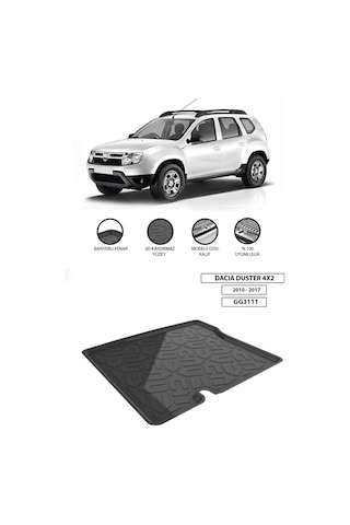 Dacia Duster 4wd 2010-2017 Bagaj Havuzu Garajx