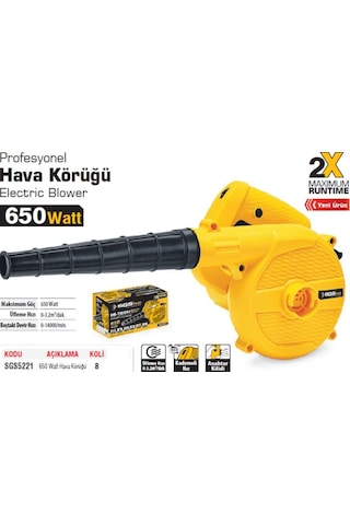 Sgs Sgs5221 650 W Hava Körüğü