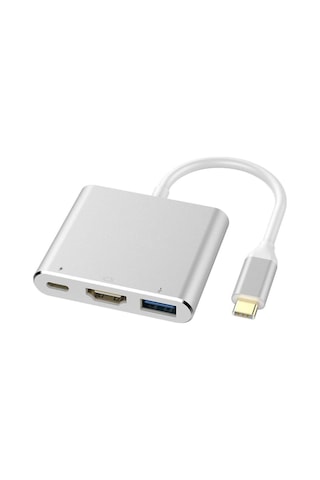 Apple Uyumlu MacBook Matebook Switch Tablet Telefon Hdmi Usb 3.0 Pd Şarj Type-c Çevirici