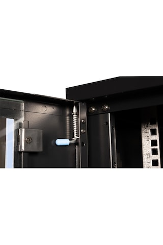 Lande - 4u 19" Duvar Tipi Rack Kabinet Genişlik: 600 Mm Derinlik: 450 Mm Siyah