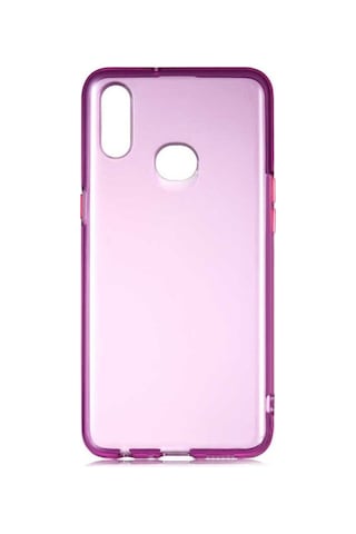 Samsung Uyumlu Galaxy A10s Kılıf Zore Bistro Kapak Mor