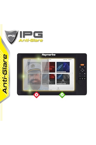 Raymarine Element 12 Hv Chırp Sonar Gps - Ipg Mat Ekran Koruyucu