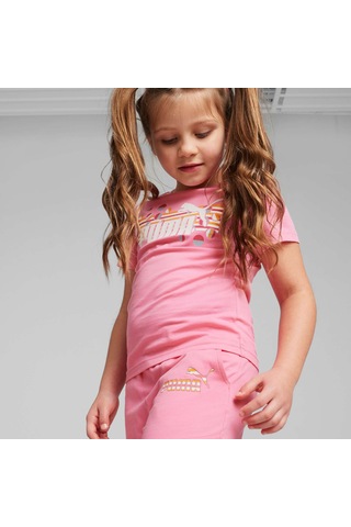 Puma Essentials+ Summer Camp Çocuk Şort 679278 28 Pembe