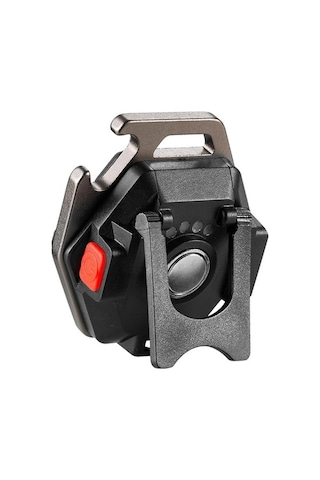 Novahub Küçük Mini El Feneri Anahtarlık Işığı - Güçlü Taşınabilir Led Işık Feneri - Ultra Hafif W5131 Siyah Siyah