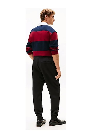 Tommy Hilfiger Tjm Slım S Flag Sweatpant Ext Erkek Siyah Eşofman Altı - Dm0dm20473